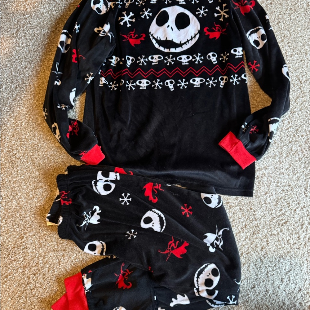 Black and Red Nightmare Before Christmas Pajamas!